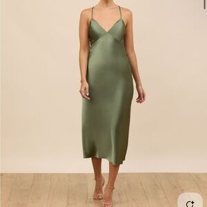 Park & Fifth Vancouver Davenport satin dress